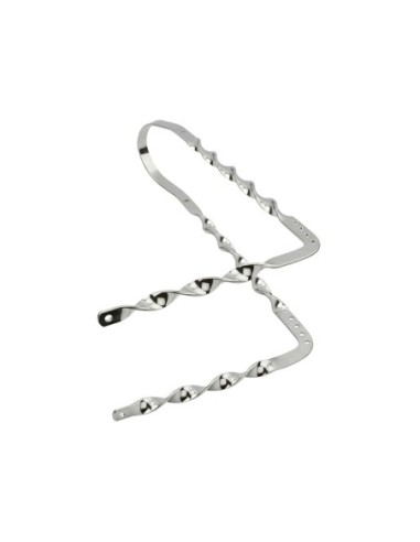 Twisted Flat 21 Sissy Bar 90/Degrees Bar Chrome.